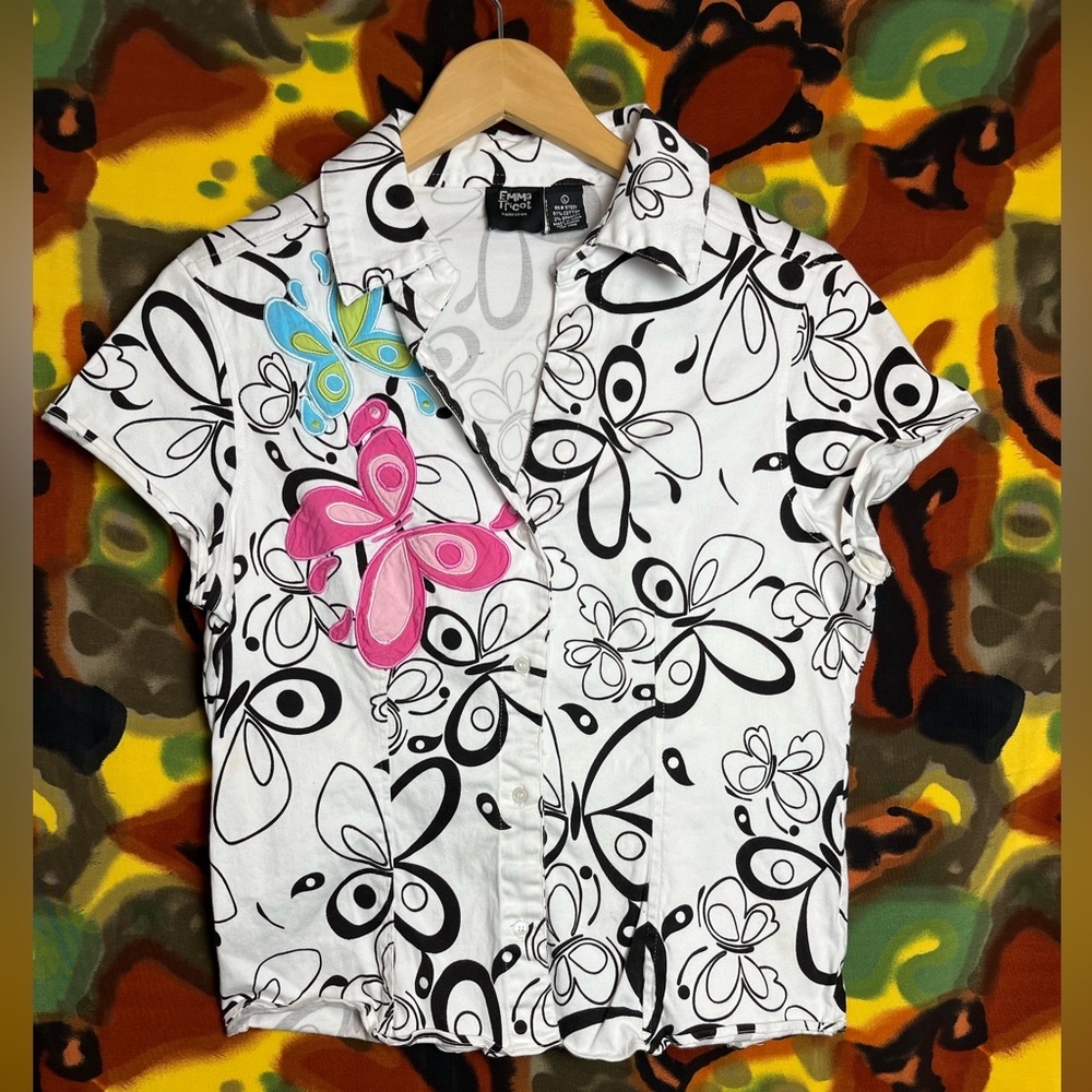 Emma Tricot Y2k Butterfly Tee